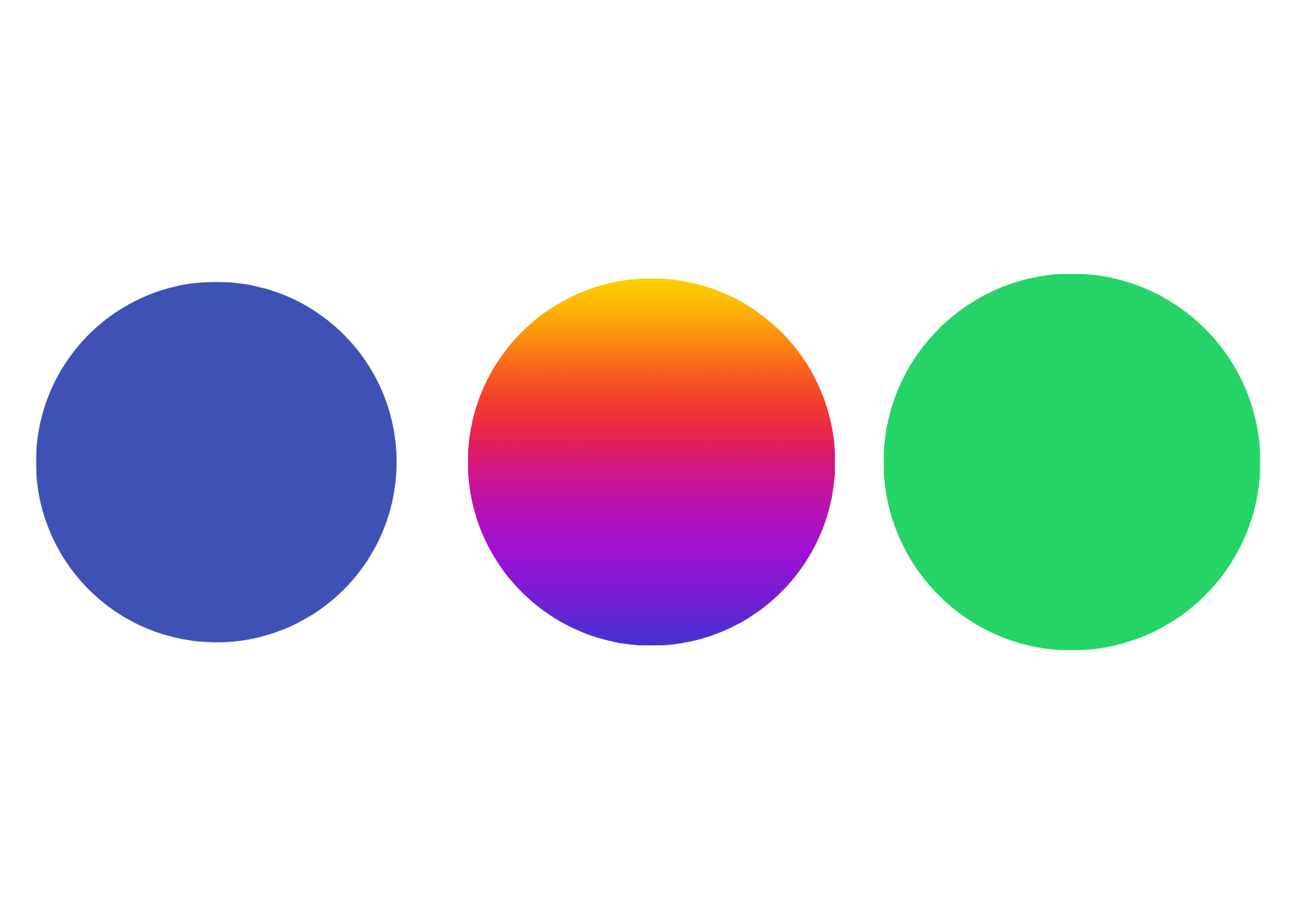 cores de branding dos aplicativos do grupo Facebook