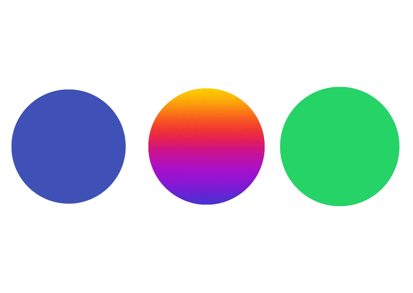 cores de branding dos aplicativos do grupo Facebook