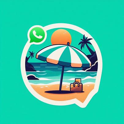 imagem de férias para whatsapp - Praia