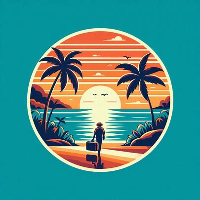 imagem de férias para whatsapp - Praia