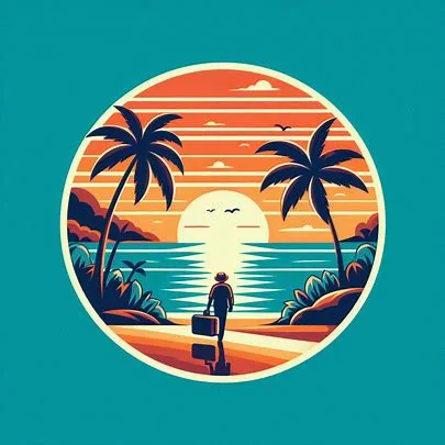 imagem de férias para whatsapp - Praia